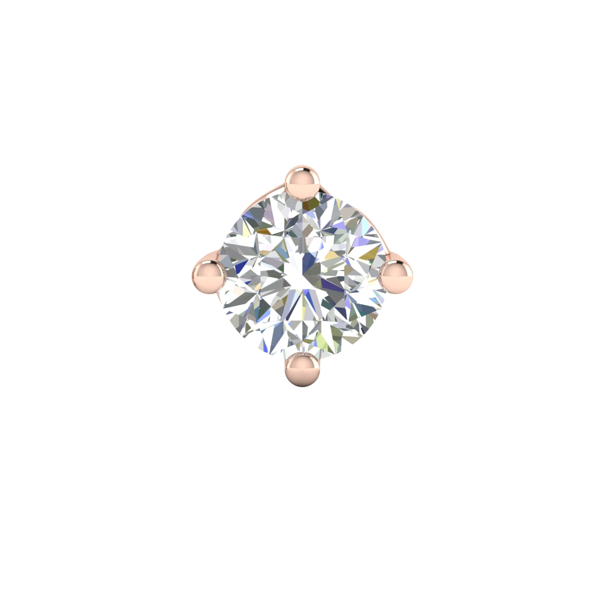 Entwined Men’s Lab Diamond Earring