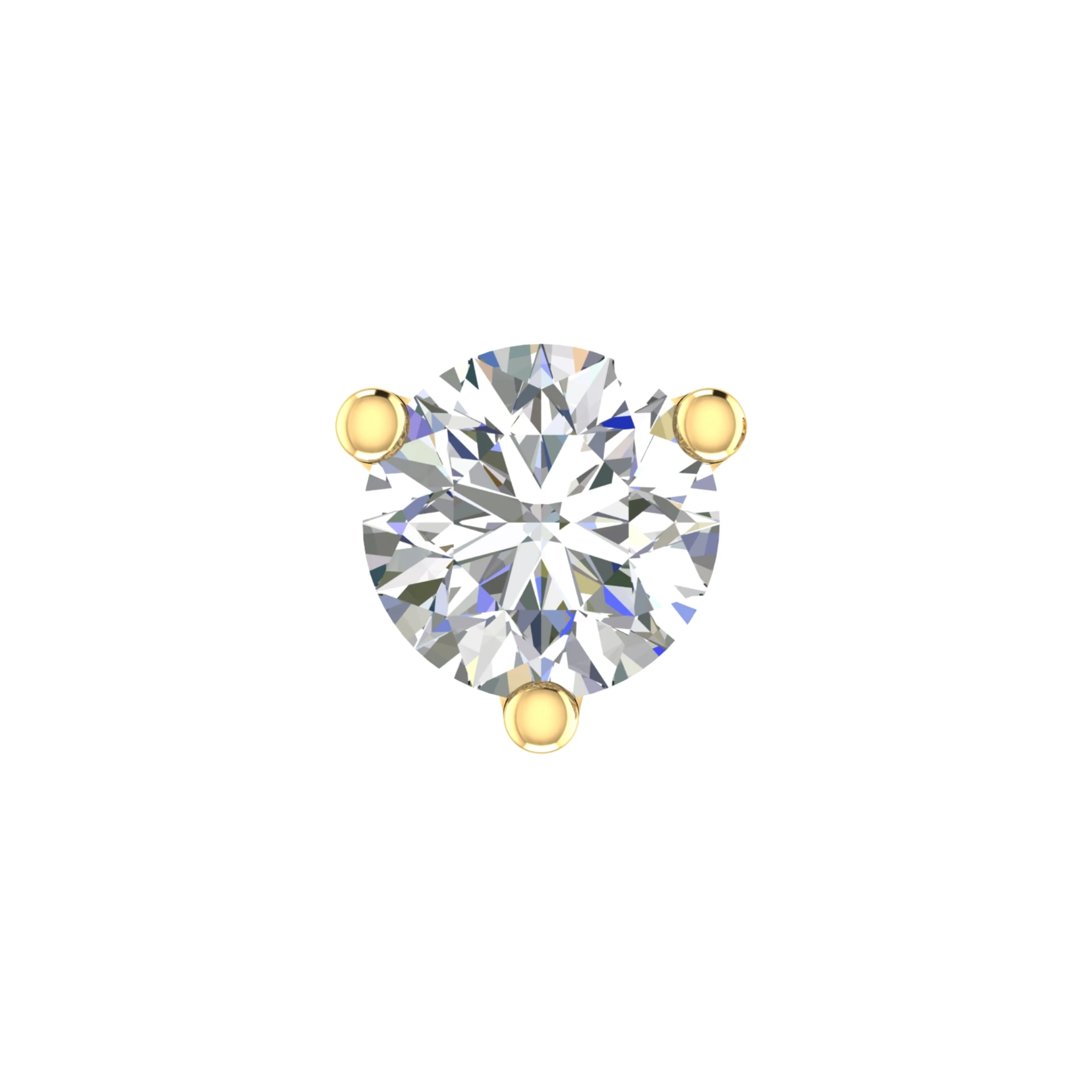 Evergreen Men’s Lab Diamond Earring